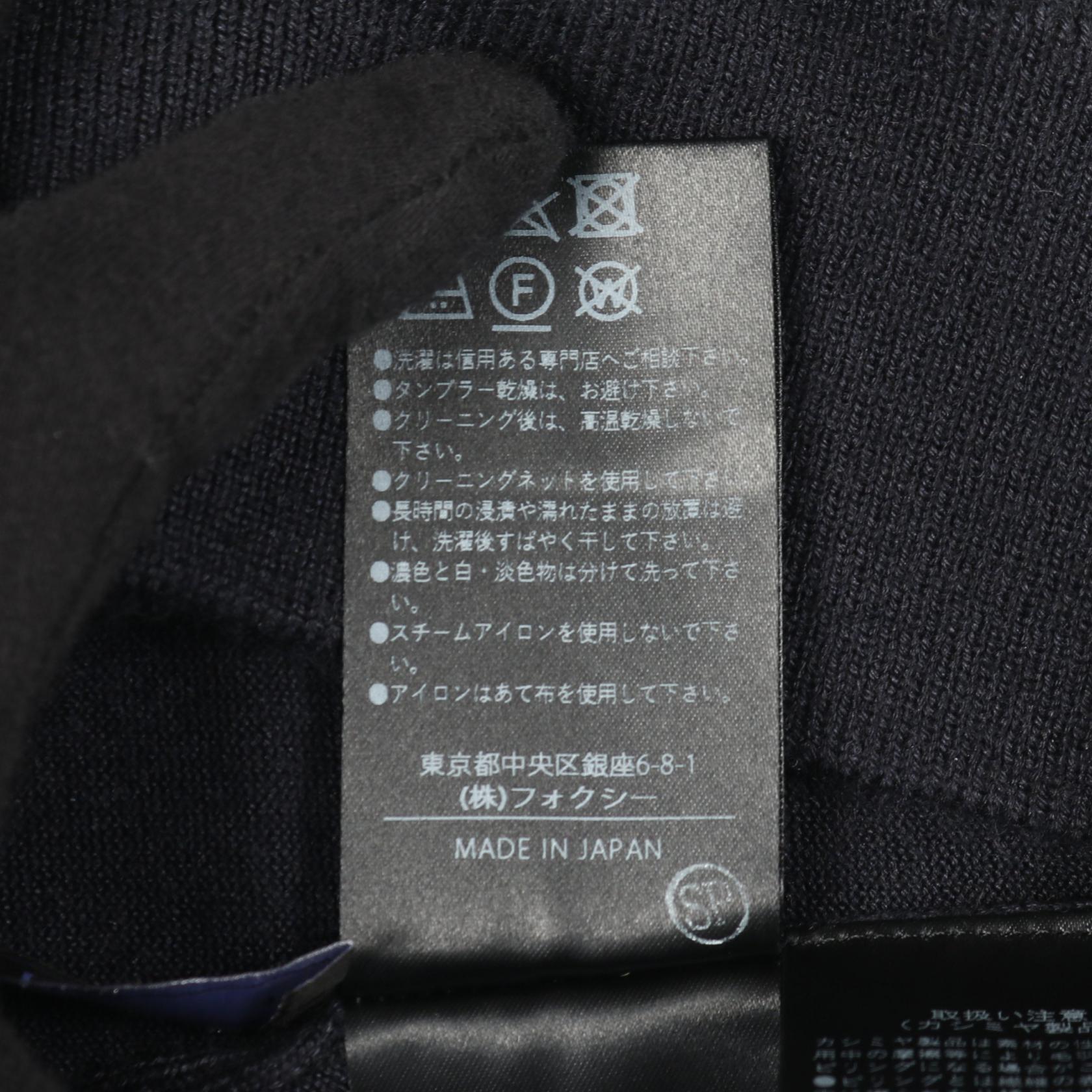 フォクシー カシミヤ シルク ニットトップス