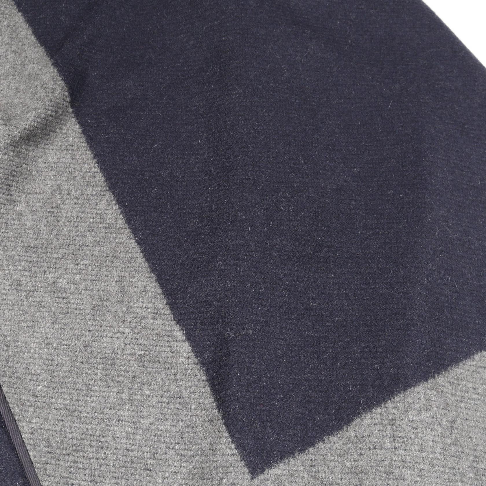 エルメス TAPIS DE SELLE カシミヤポンチョ