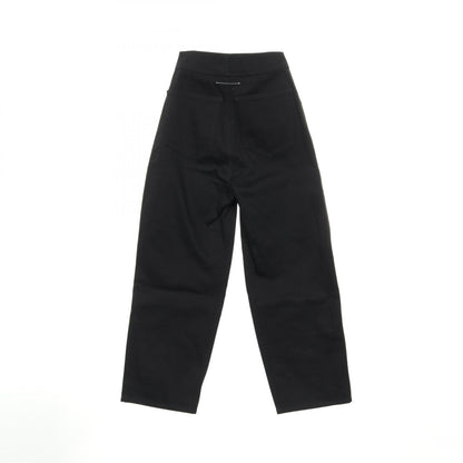 エムエムシックス コットンワイドデニムパンツ