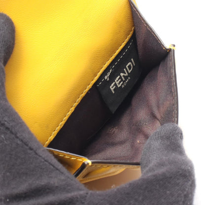 フェンディ バゲット レザー三つ折り財布