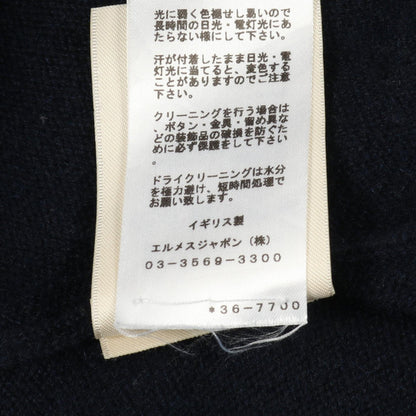 エルメス セリエボタン コットンカシミヤワンピース