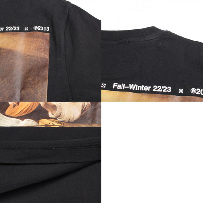オフホワイト Caravaggio Lute コットン 半袖Tシャツ