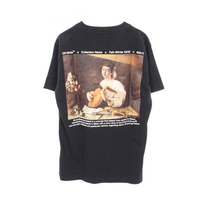 オフホワイト Caravaggio Lute コットン 半袖Tシャツ