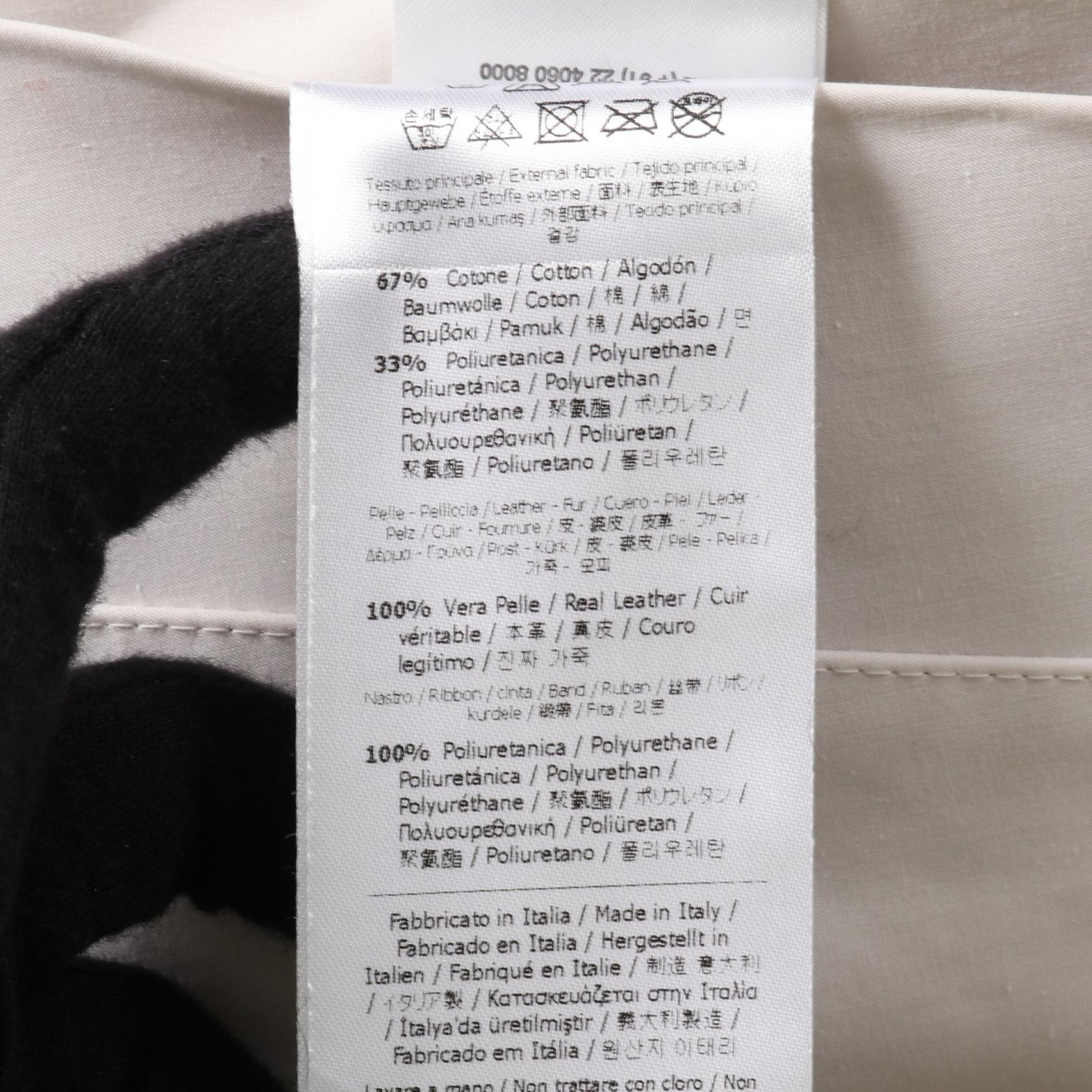フェンディ レザー コットンコート