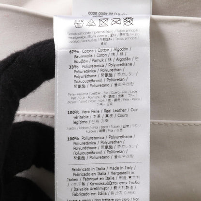 フェンディ レザー コットンコート