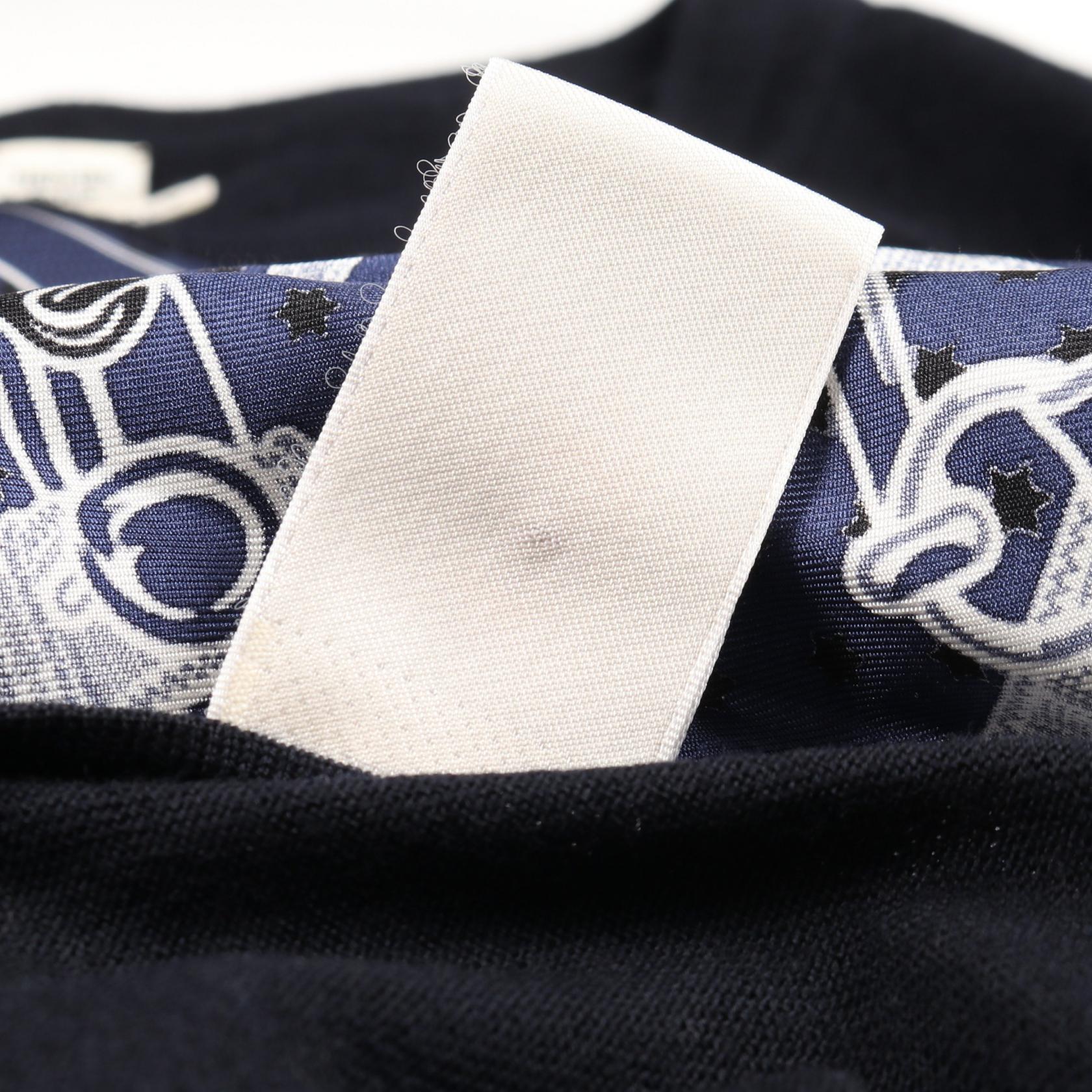 エルメス ツイルレーヌ Eperon d'Or Bandana ウールシルクニットトップス