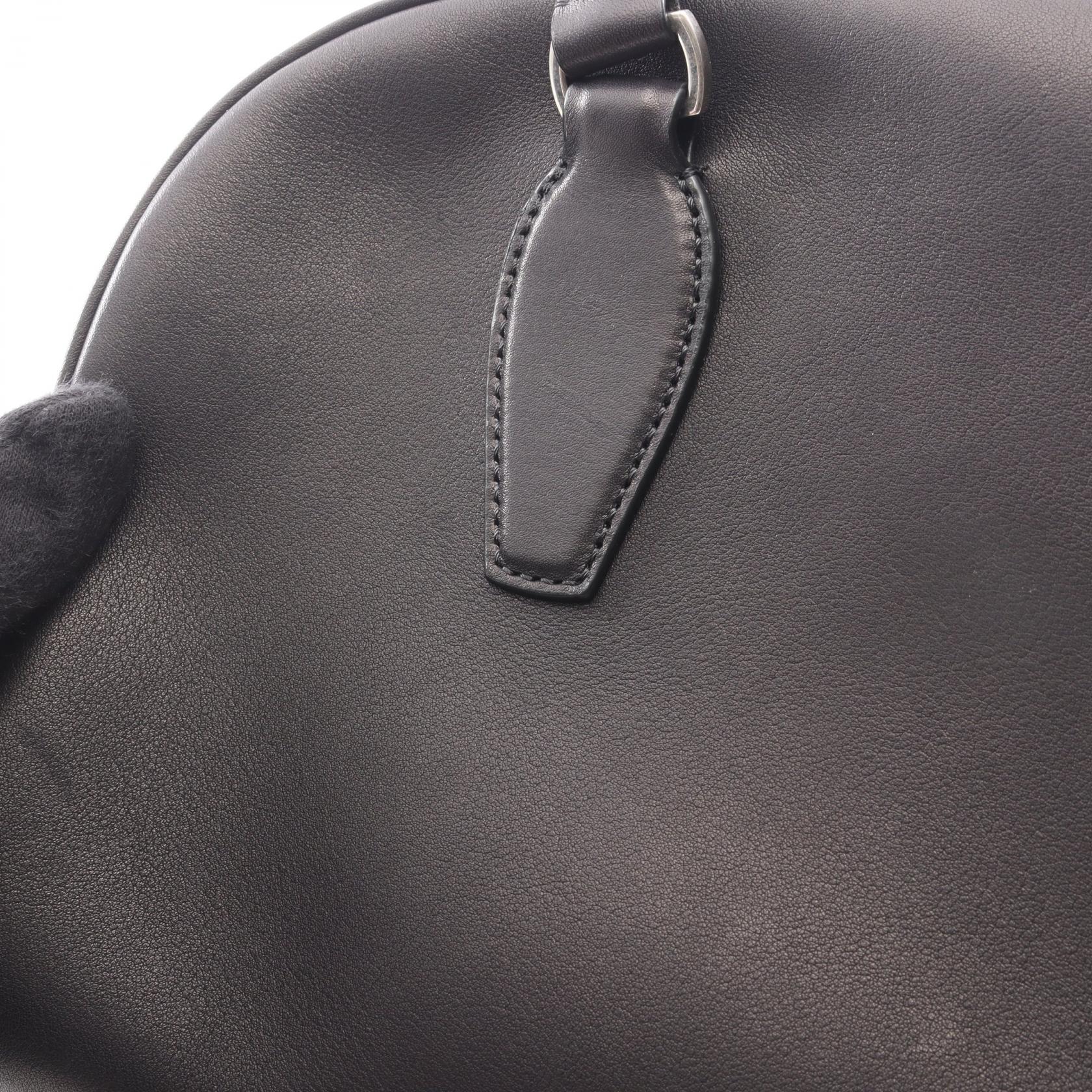 ザロウ Small E W India レザーハンドバッグ