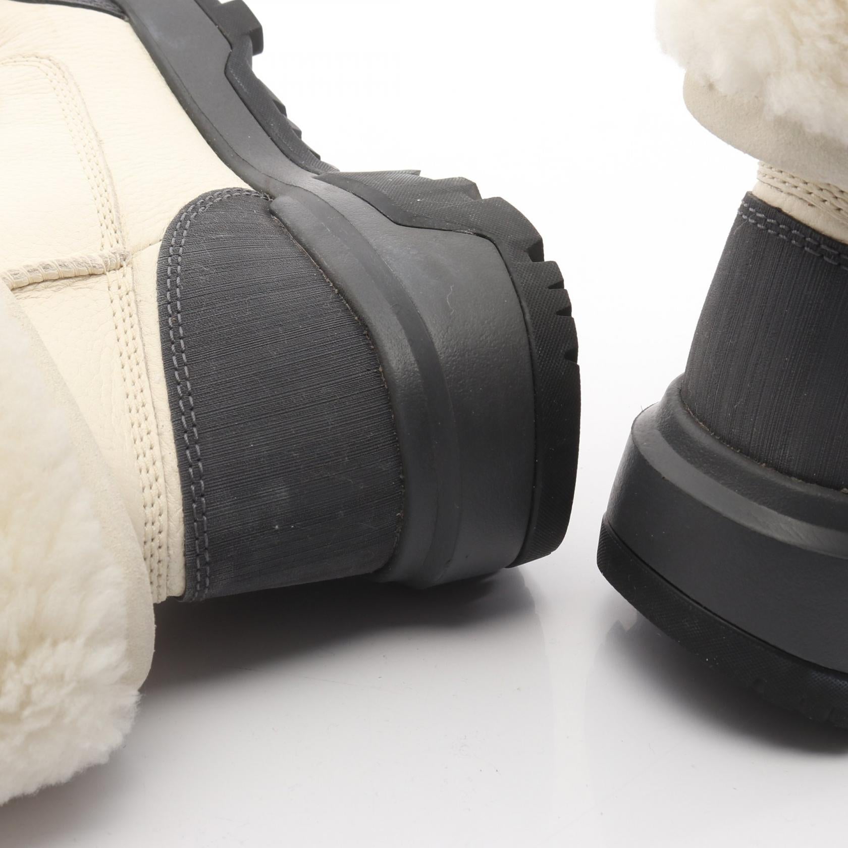 アグ Adirondack Boots レザー ファブリック ブーツ