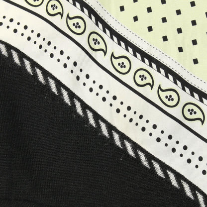 エルメス ツイルレーヌHARNAIS DE COUR カシミヤシルクニット38