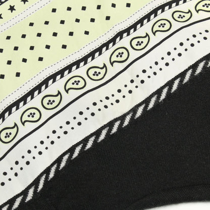 エルメス ツイルレーヌHARNAIS DE COUR カシミヤシルクニット38