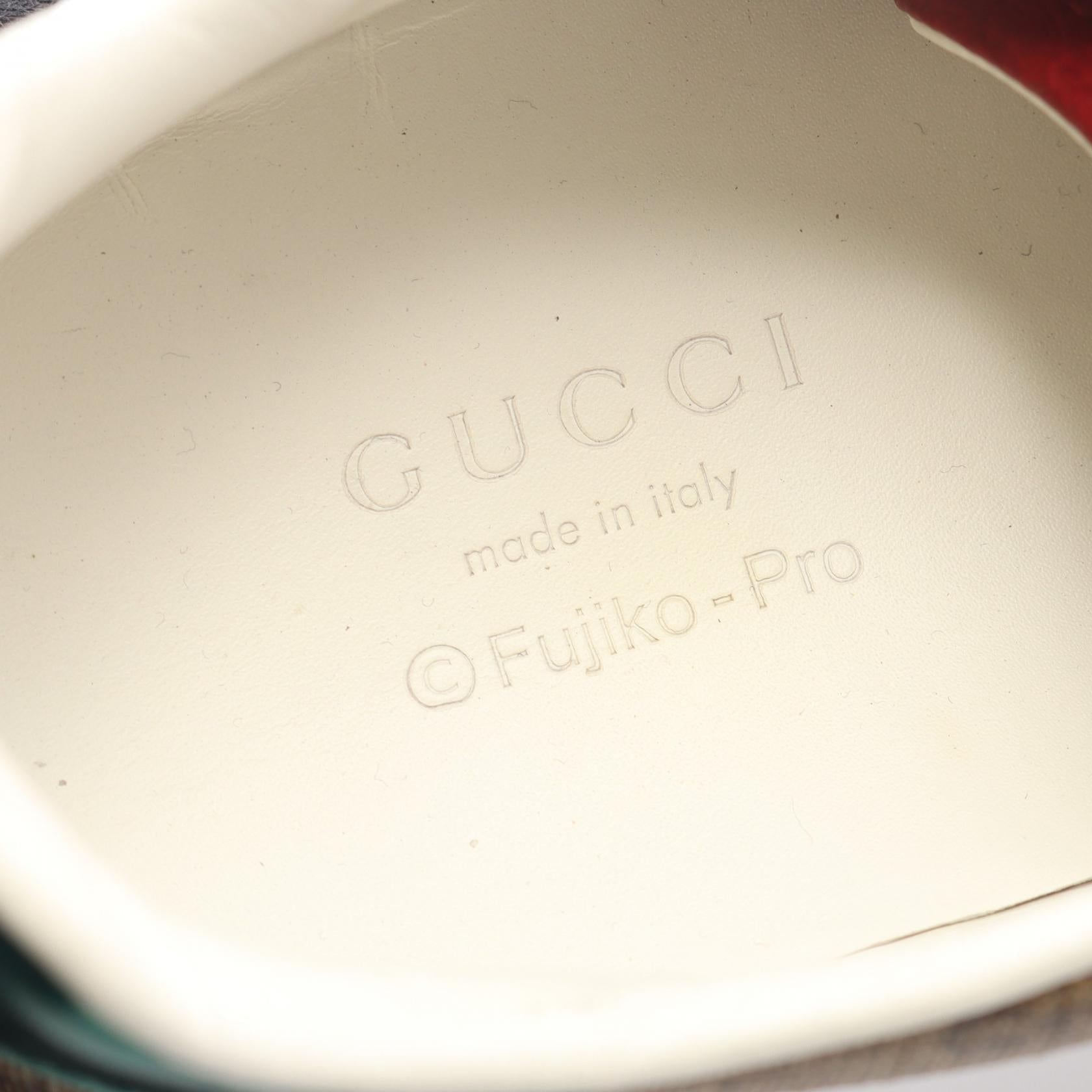 グッチ ドラえもん GGスプリーム コーティングキャンバス スニーカー