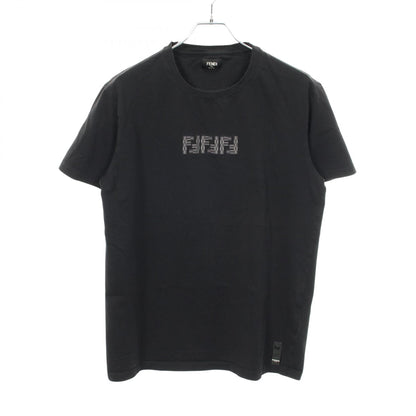 フェンディ FFラビリンスエンブロイダリー コットン半袖Tシャツ