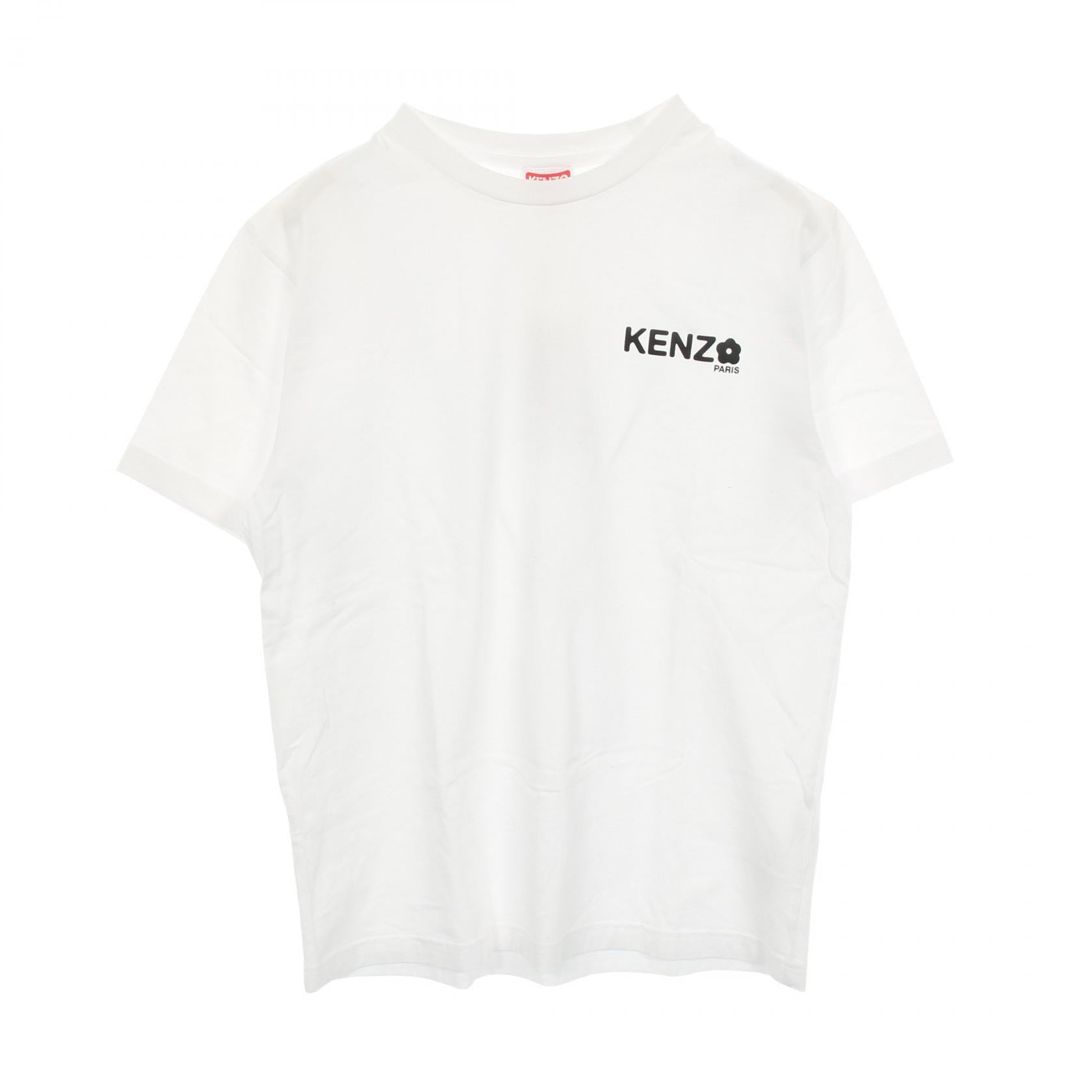 ケンゾー Boke Flower コットン半袖Tシャツ