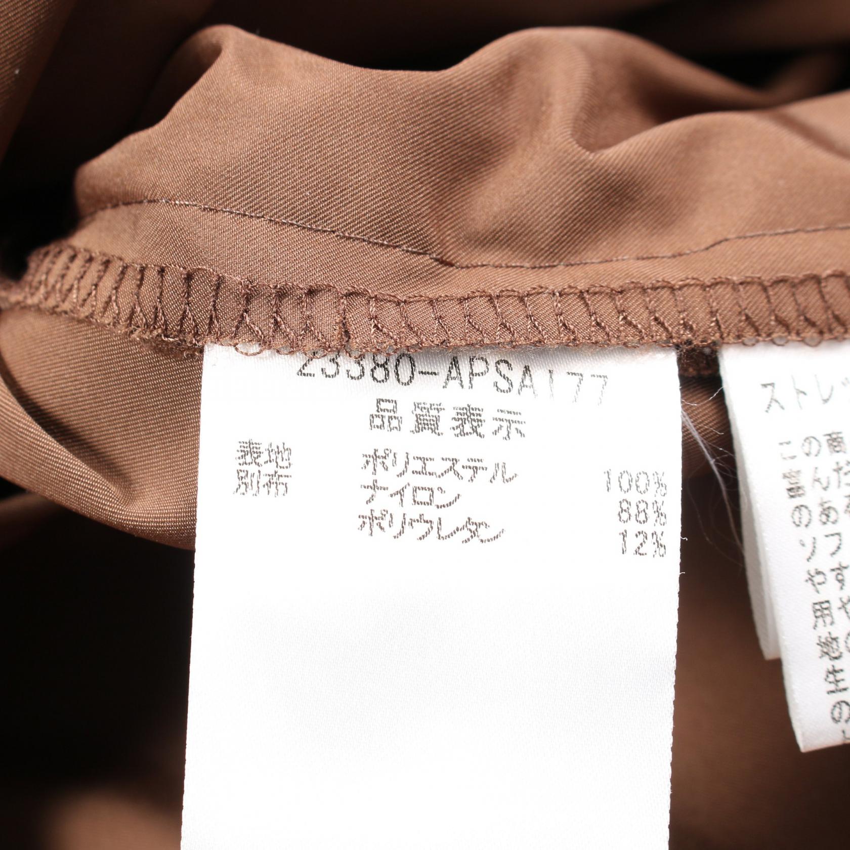 フォクシーニューヨーク ポリエステルトレンチコート