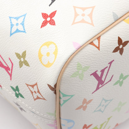 ルイヴィトン LV × TM モノグラムマルチカラー PVCコーティングキャンバス トートバッグ