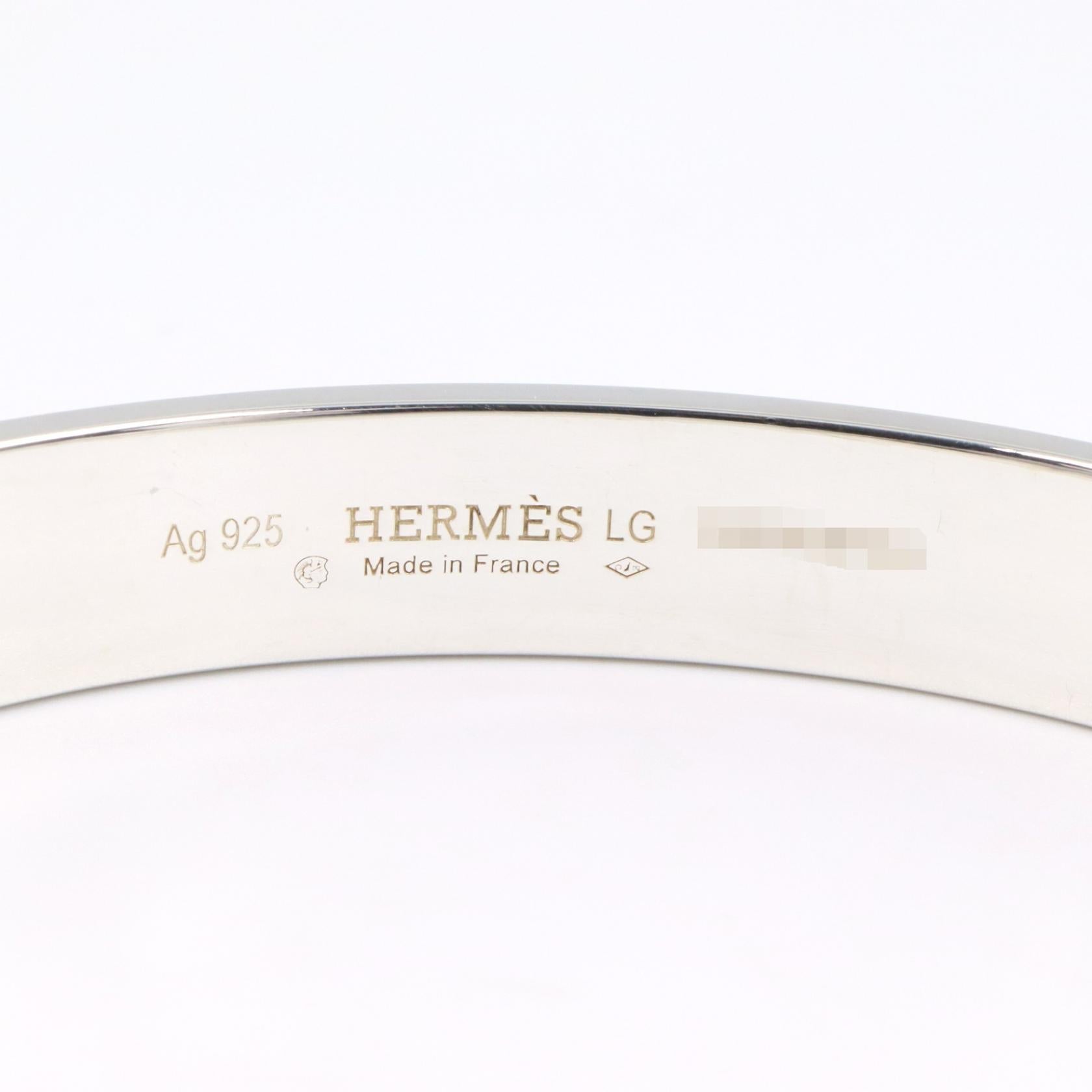 エルメス コリエドシアン PM LG シルバー925 ブレスレット