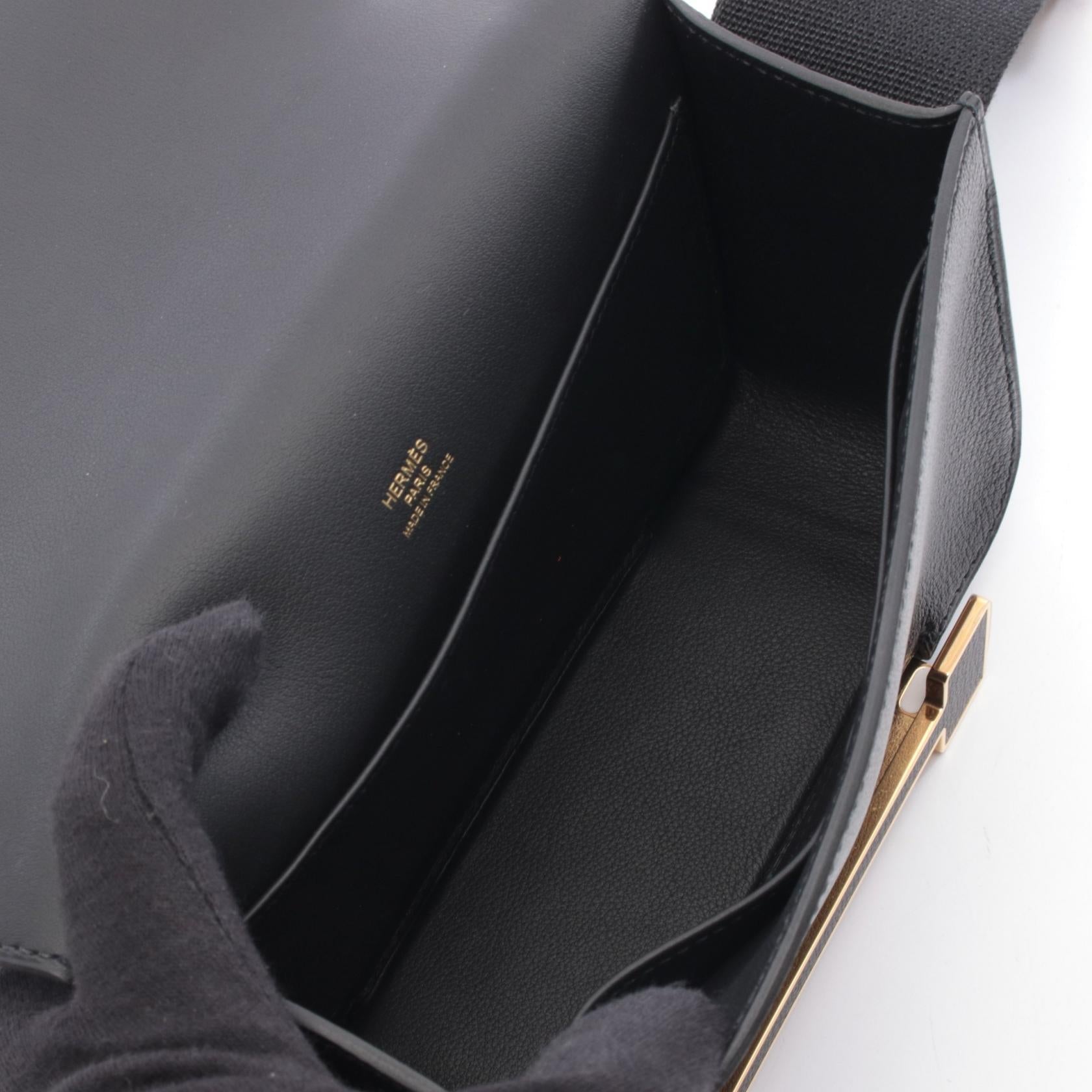 エルメス ゲタ シェーブル ショルダーバッグ