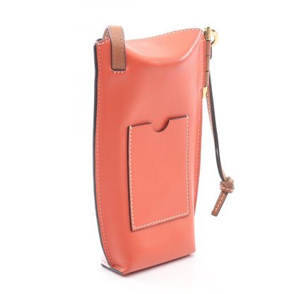 ロエベ Gate Pocket レザーショルダーバッグ