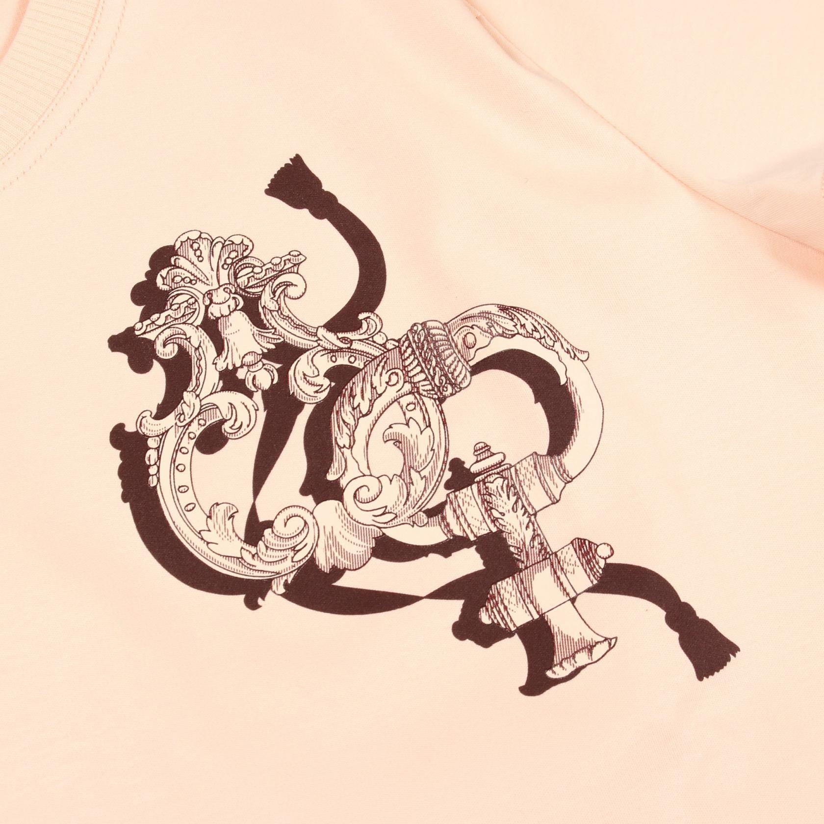 エルメス Printed straight t-shirt コットントップス