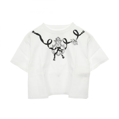 エルメス カルトゥッシュフェロヌリー コットン半袖Tシャツ