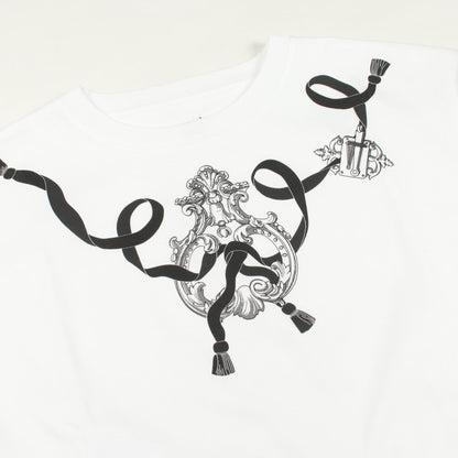 エルメス カルトゥッシュフェロヌリー コットン半袖Tシャツ
