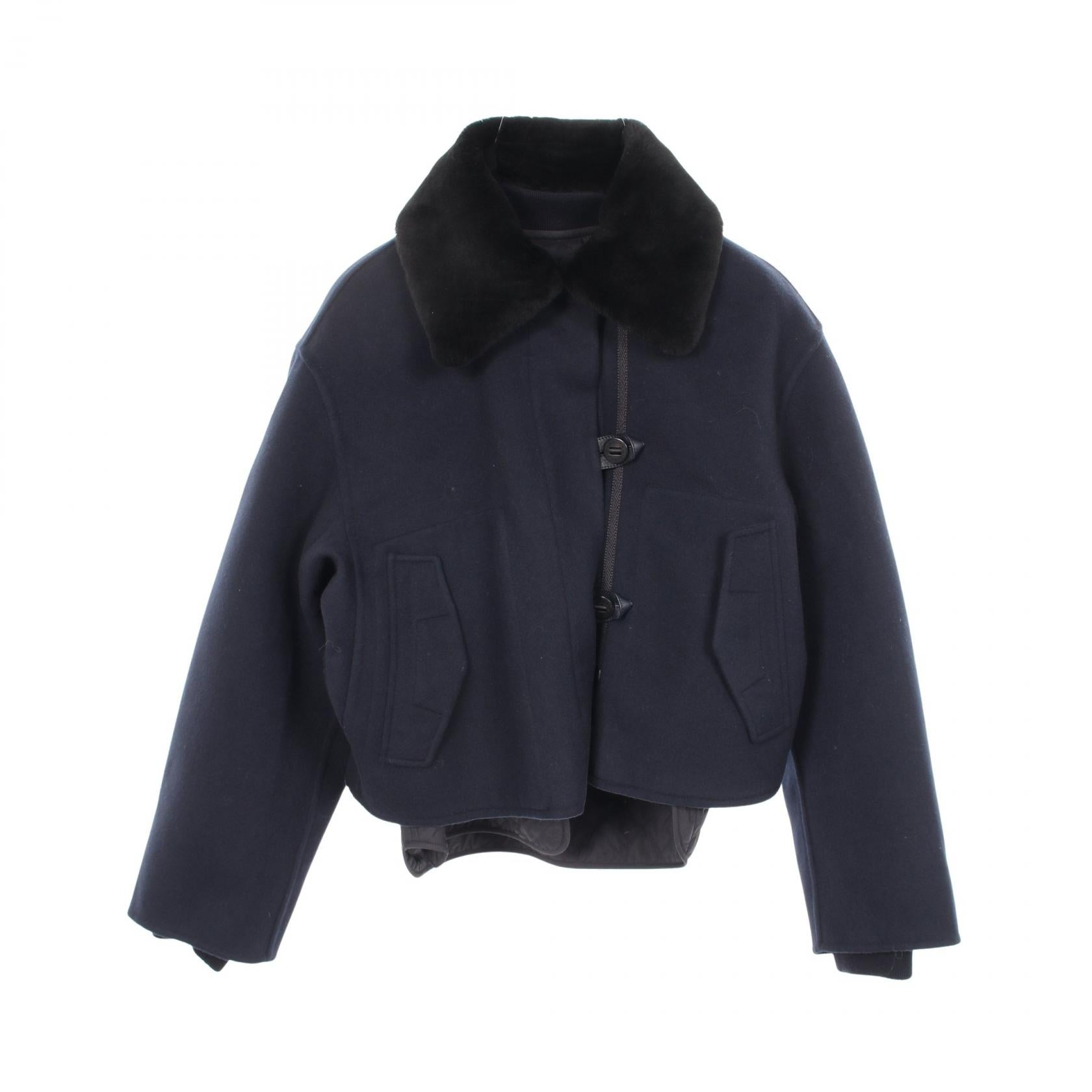 エルメス ショートモジュラー カシミアコート