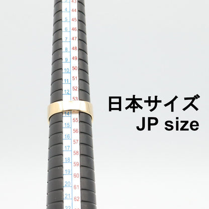Au750色石リング