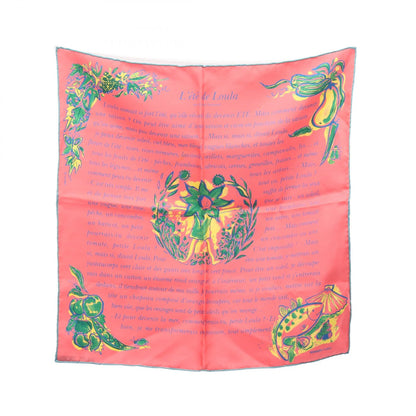 エルメス L'ete de Loula シルクスカーフ