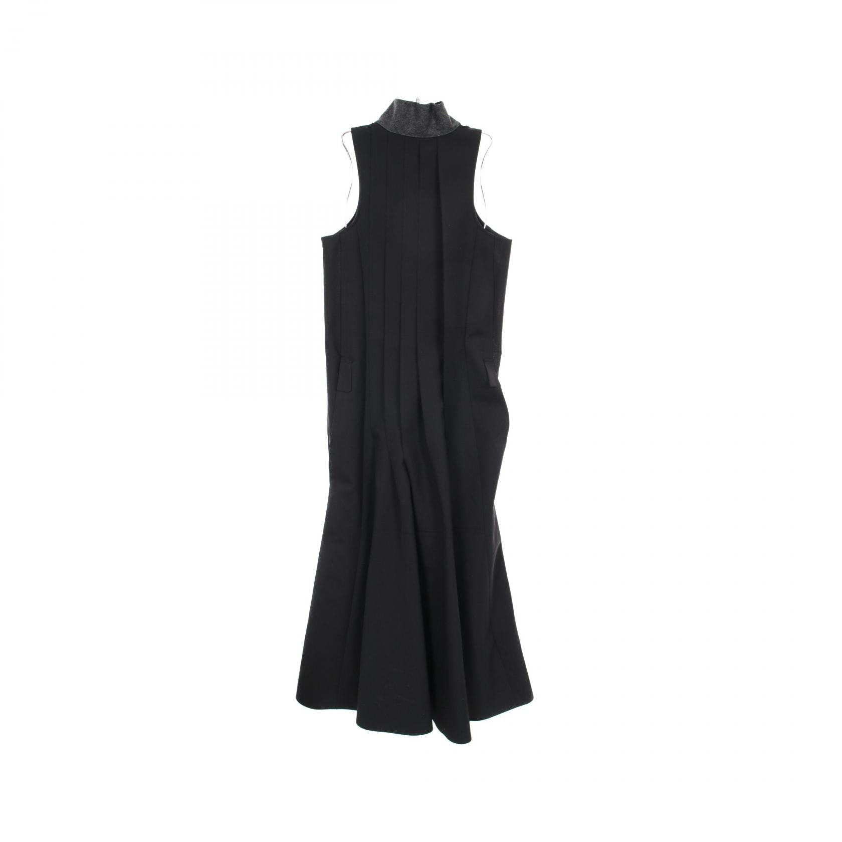 サカイ Suiting Coat Dress ウールポリエステルワンピース