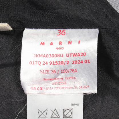 マルニ ウールモヘヤスリーブレスアウター