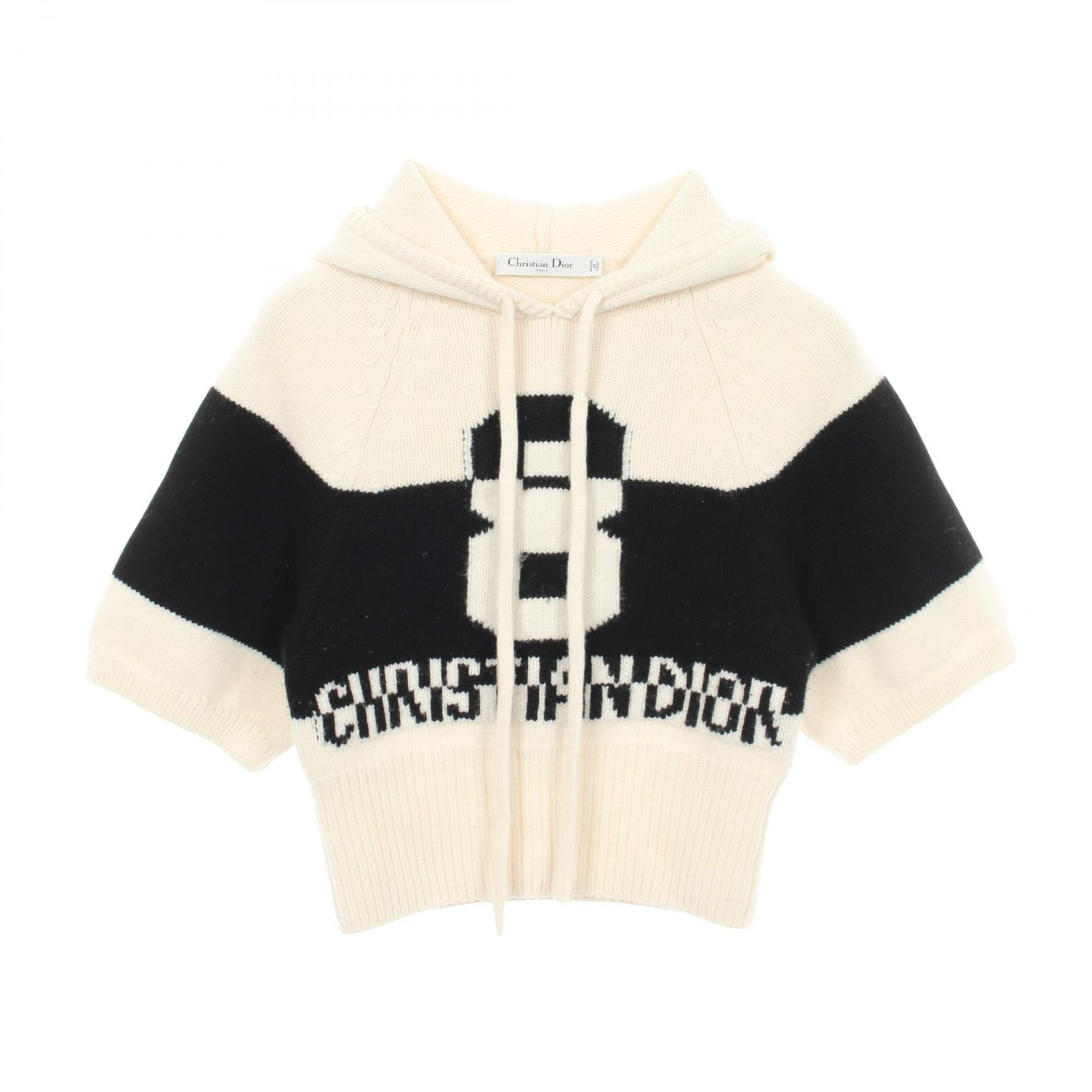 ディオール ウールカシミヤ パーカーニット