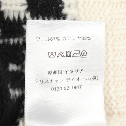 ディオール ウールカシミヤ パーカーニット
