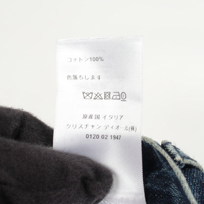 クリスチャンディオール カットオフボーイフレンドデニムパンツ