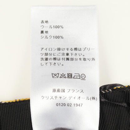 ディオール ウールプリーツスカート