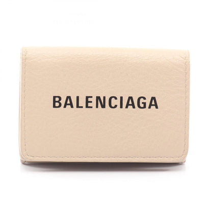 バレンシアガ EVERYDAY MINI WALLET レザー三つ折り財布