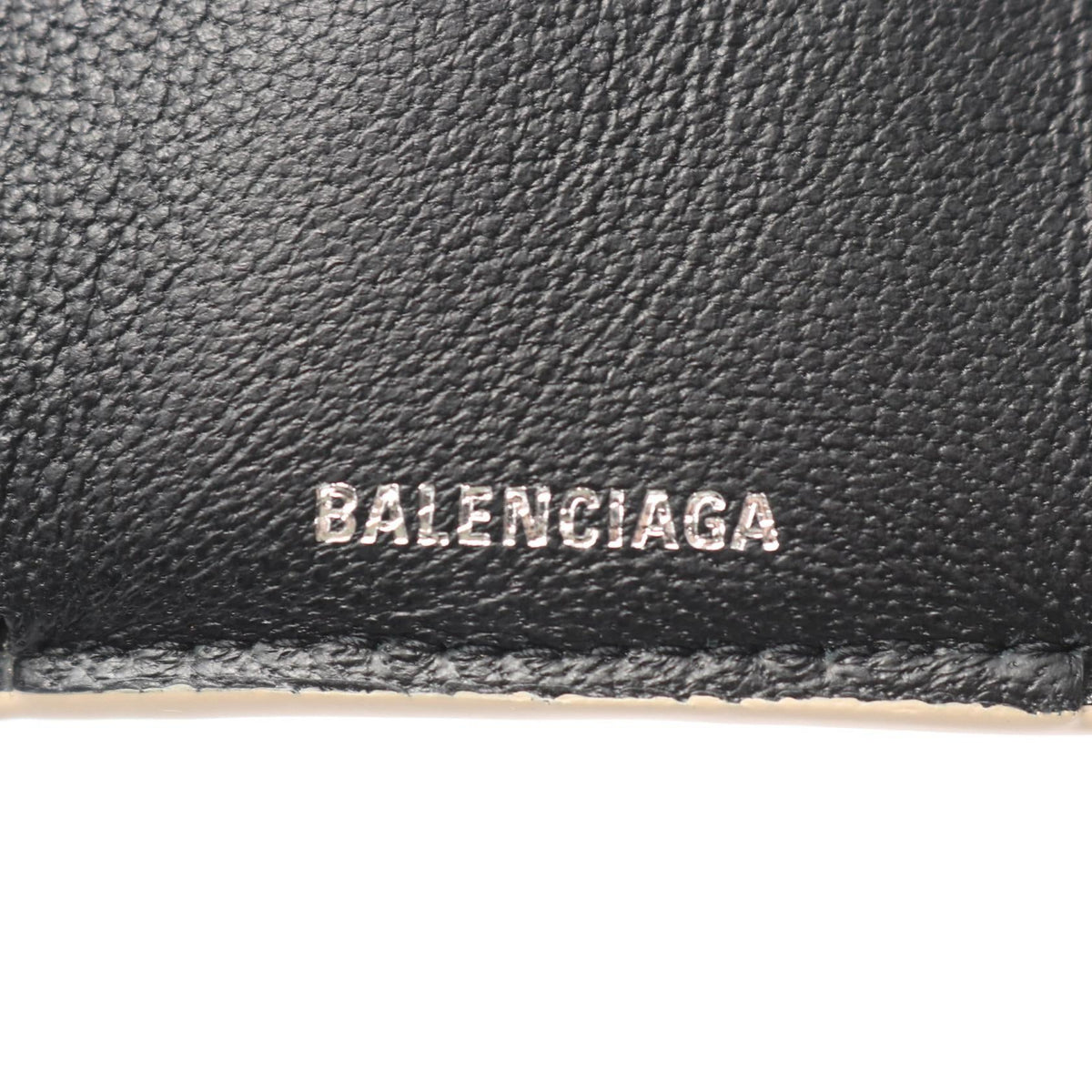 バレンシアガ EVERYDAY MINI WALLET レザー三つ折り財布