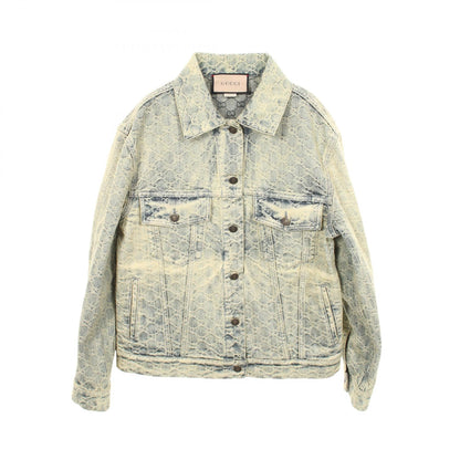 グッチ GGジャカード コットンデニムジャケット