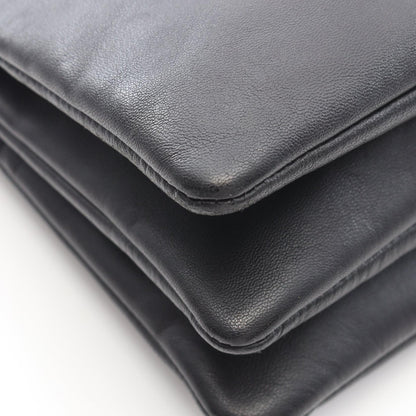 セリーヌ TRIO LARGE レザーショルダーバッグ