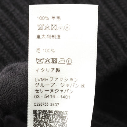 セリーヌ ロゴオーバーサイズ ウールニットトップス