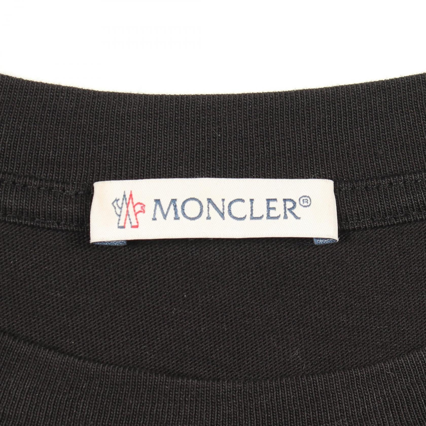 モンクレール コットン半袖Tシャツ