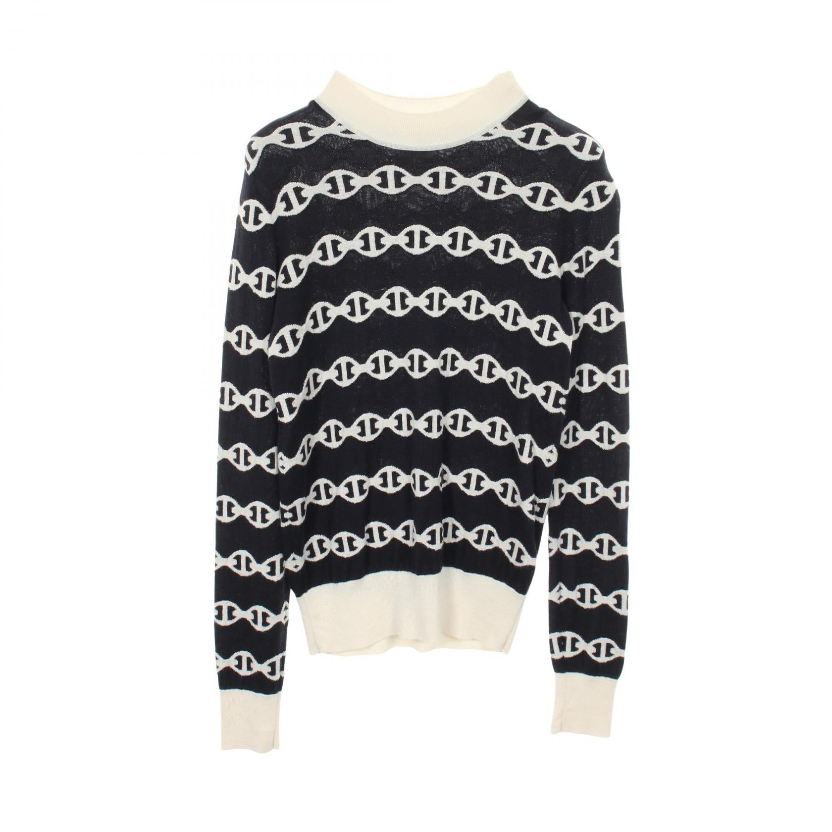 エルメス シェーヌダンクル カシミヤシルクニットトップス