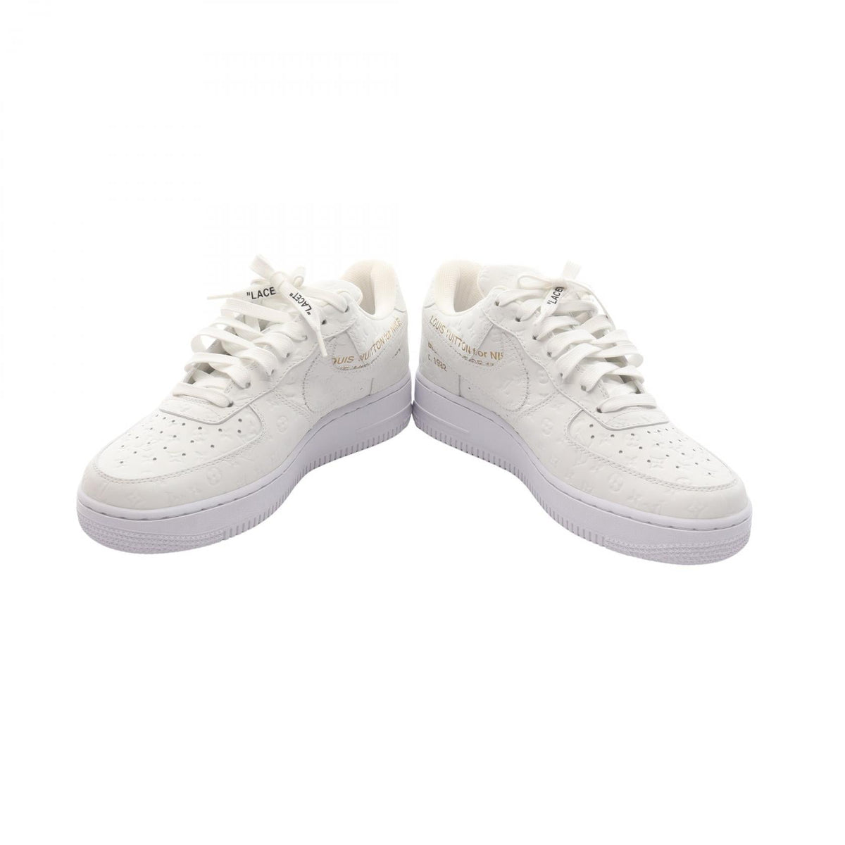 ルイヴィトン Nike Air Force1 Low モノグラム レザースニーカー