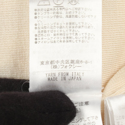フォクシー カシミヤカーディガン