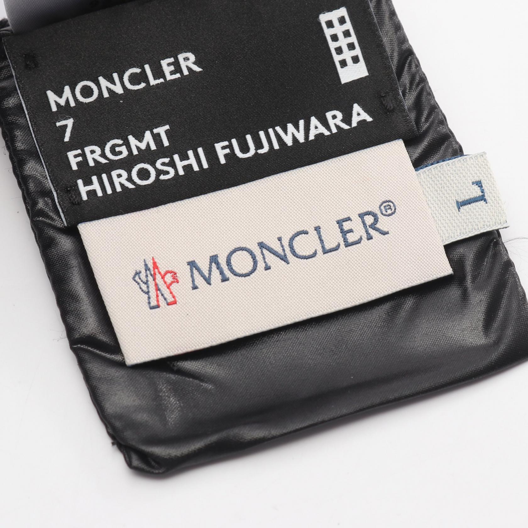 モンクレール GENIUS 7 FRAGMENT HIROSHI FUJIWARA バケットハット