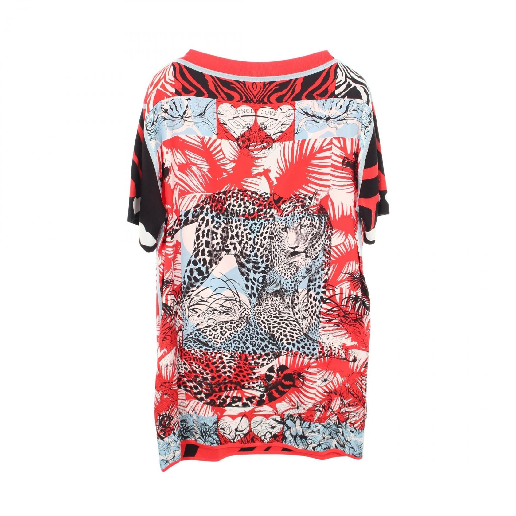 エルメス JUNGLE LOVE シルクレーヨン ワンピース 34