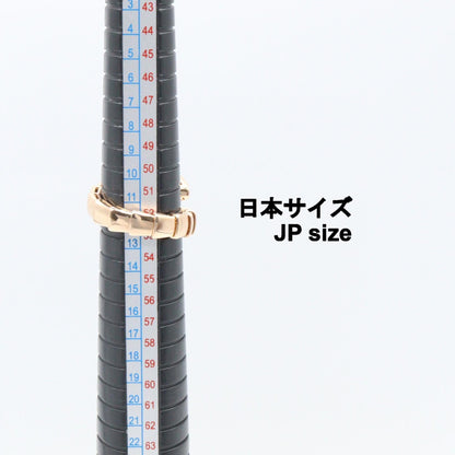 ブルガリ セルペンティ ヴァイパー Au750 ダイヤモンドリング 12号