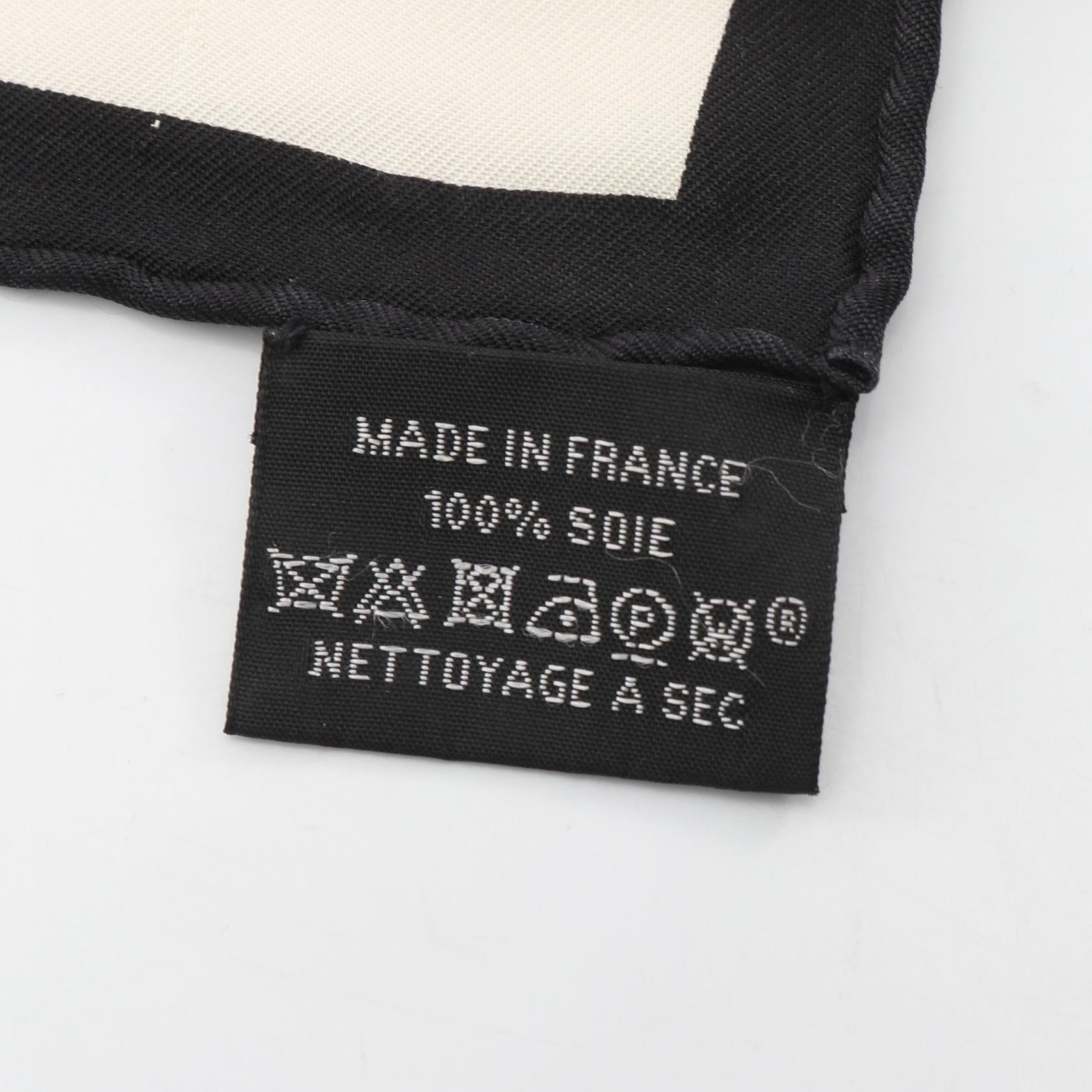 エルメス カレ90 Lettres au Carre シルクスカーフ