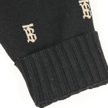 バーバリー TBロゴ Vネックカーディガン
