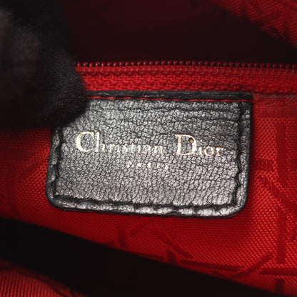 ディオール LADY DIOR レザー ハンドバッグ