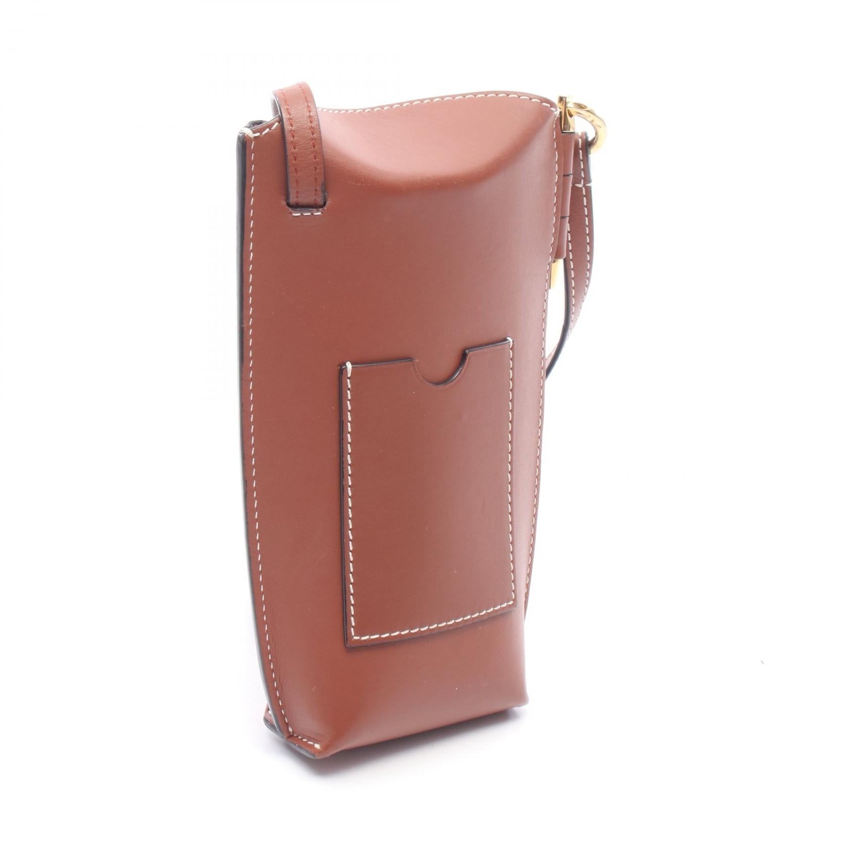 ロエベ Gate Pocket レザーショルダーバッグ